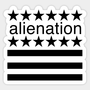 alienation Sticker